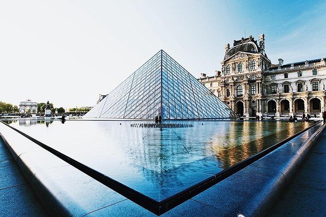Louvre & Musée d'Orsay Exclusive Museum Tour With Entry - Entering the Louvre glass pyramid with reserved entry