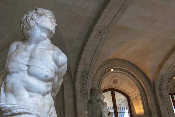 Paris Louvre Museum Must-Sees Guided Tour - Stop 2 near the Louvre Pyramid: going from Greece and Rome to French painting