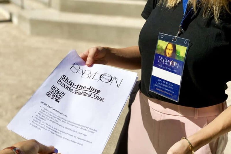 Paris: Louvre Must-See Tour with Reserved Entry Ticket - First Stop at the Louvre Pyramid: Orientation in 15 Minutes