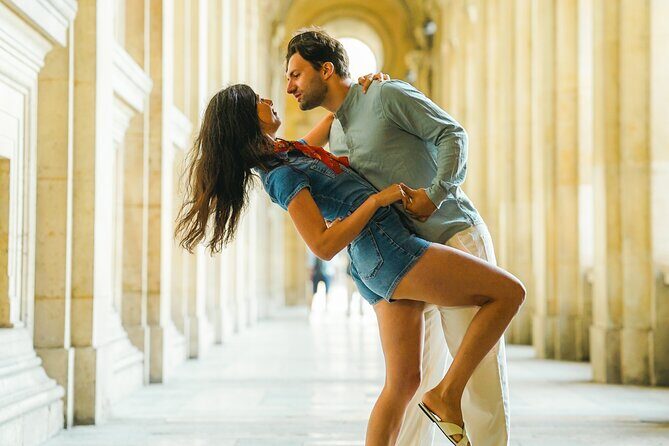 Private Photo Shoot at the Louvre - Les Colonnes de Buren: the fast, photo-perfect stop